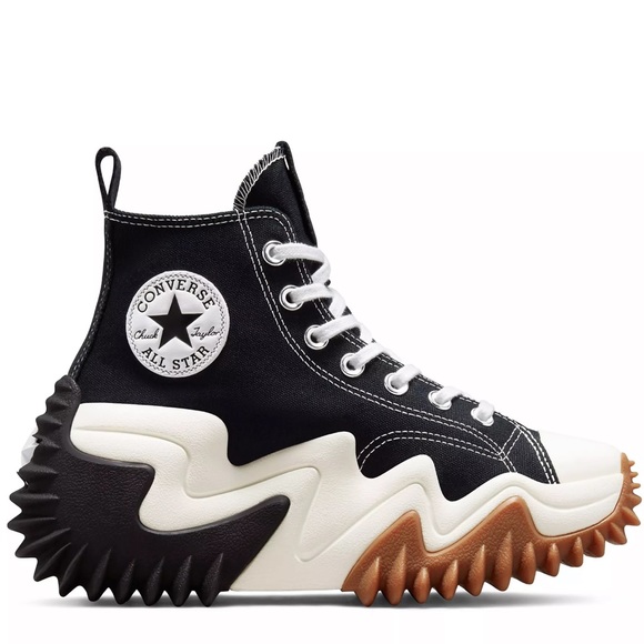 NWT Converse Run Star Motion CX Platform in black / white high top Chuck Taylor - Picture 3 of 10